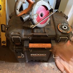 Brushless Rigid Tools Compressor And Tool Box 