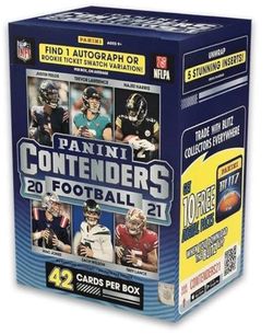 2021 Panini Contenders Football Blaster