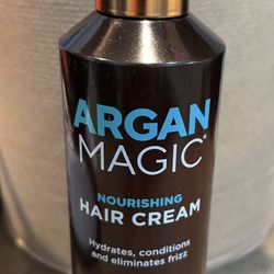 Argan magic hair cream. Hair leave in conditioner. New