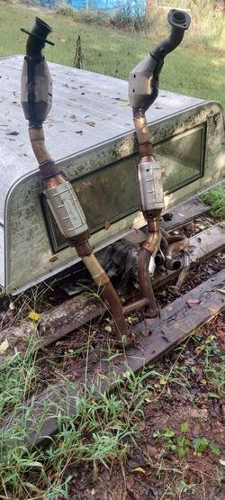 99-04 H-pipe complete with bolt on flanges