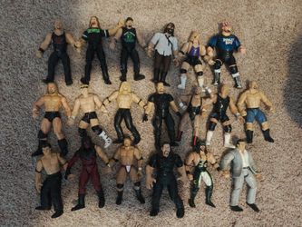 Wrestler Acton figures