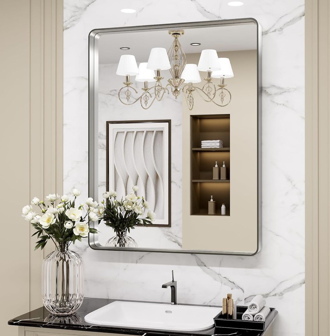24”x36” LOAAO Bathroom Mirror