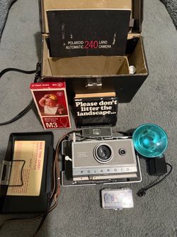 polaroid 240 land camera