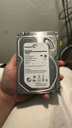 Seagate Barracuda 3000 GB $20