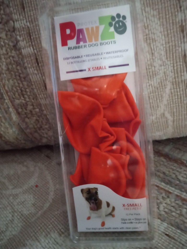 Dog Boots XS Paws 1 1/2" To 2"