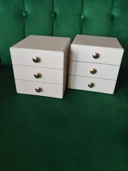 2x Plastic Drawer Organizer