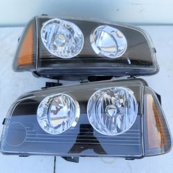 06-10 Dodge Charger Headlights Luces Micas Calaveras Faros Faroles Focos Headlamps