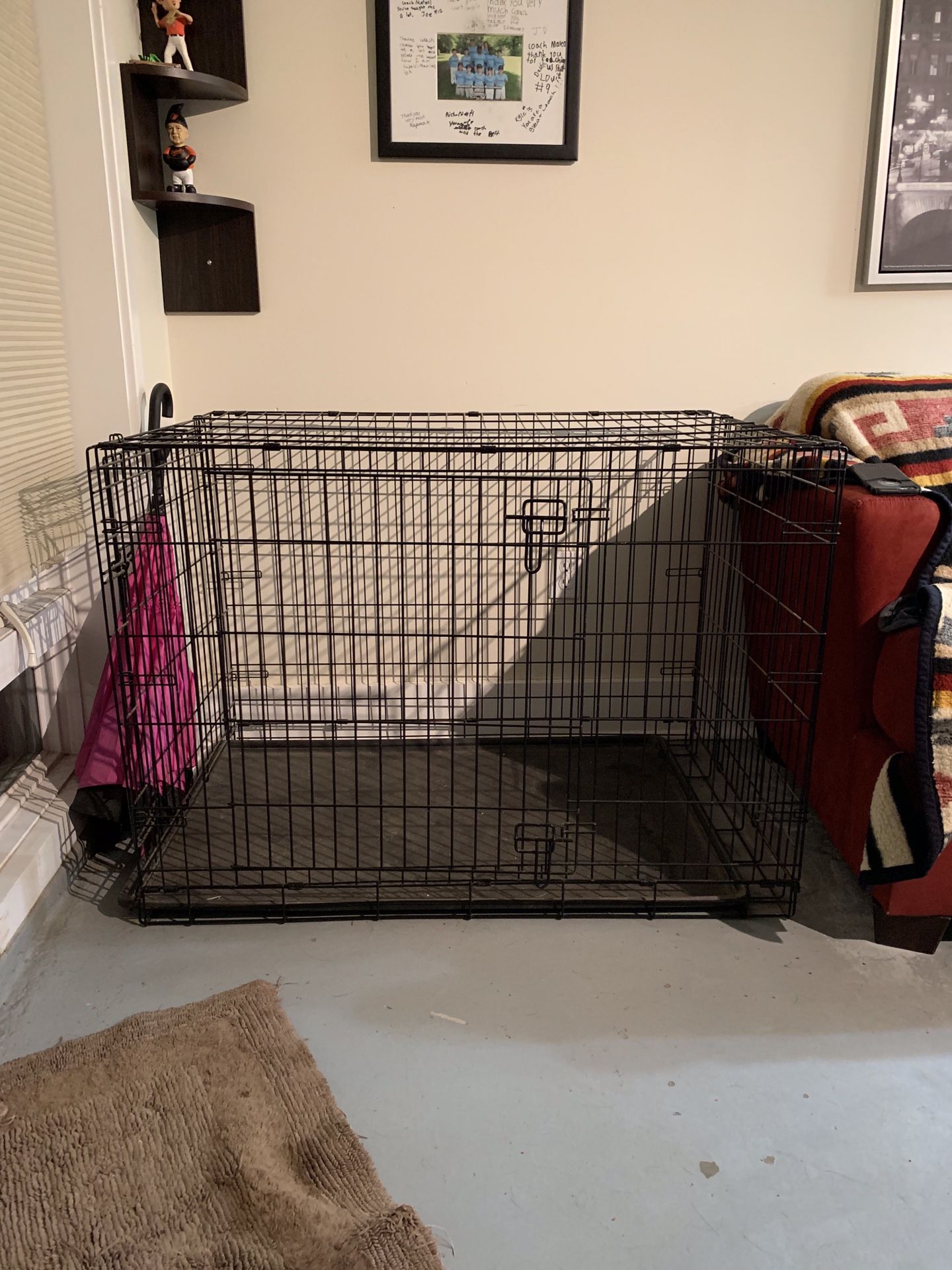 Large Dog Crate with divider