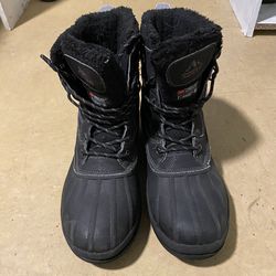 NORTIV 8 Men's Waterproof Winter Snow Boots