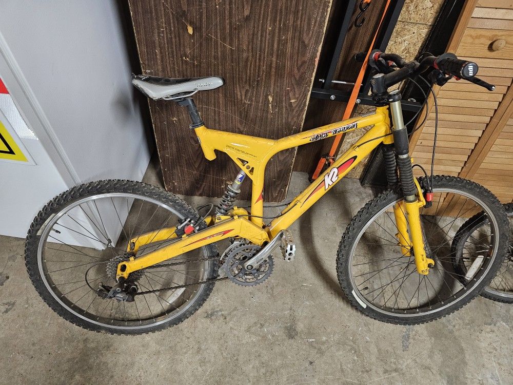 K2 Flying Monkey Mtn Bike Full Suspension
