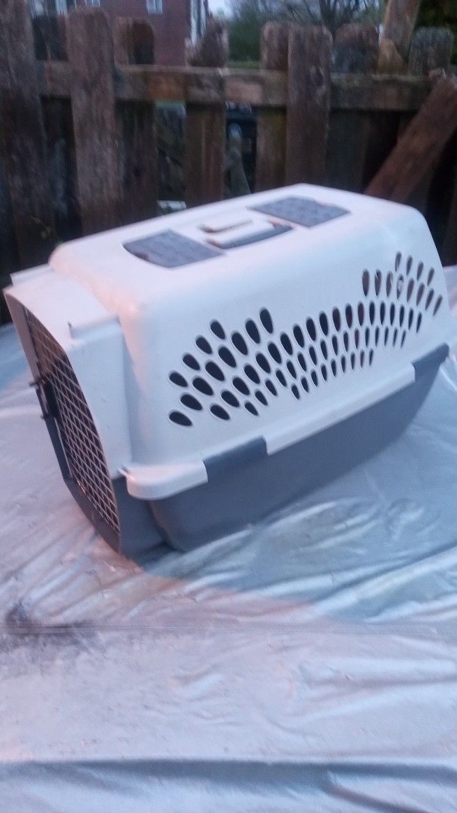 Medium Size Pet Carrier In Used Condition