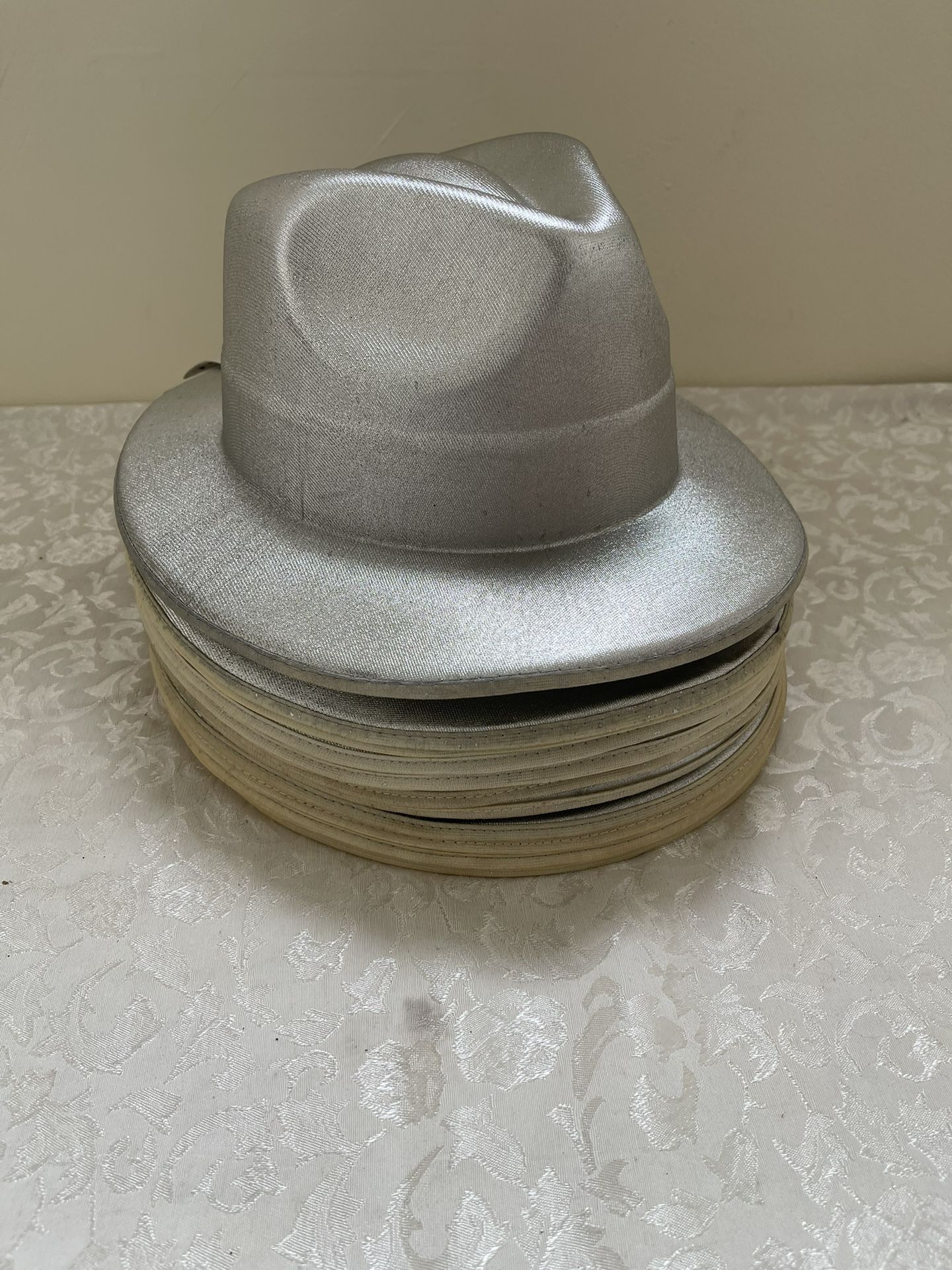 Theatre/ Costume Hats Silver Fedora!!