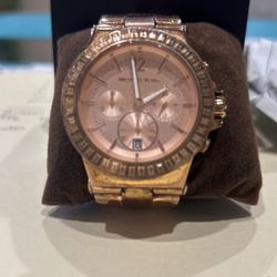 MK Rose Gold Watch