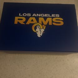 LA RAMS SEASON TiCKET HOLDER DRINKING GLASSES & ICE MAKER