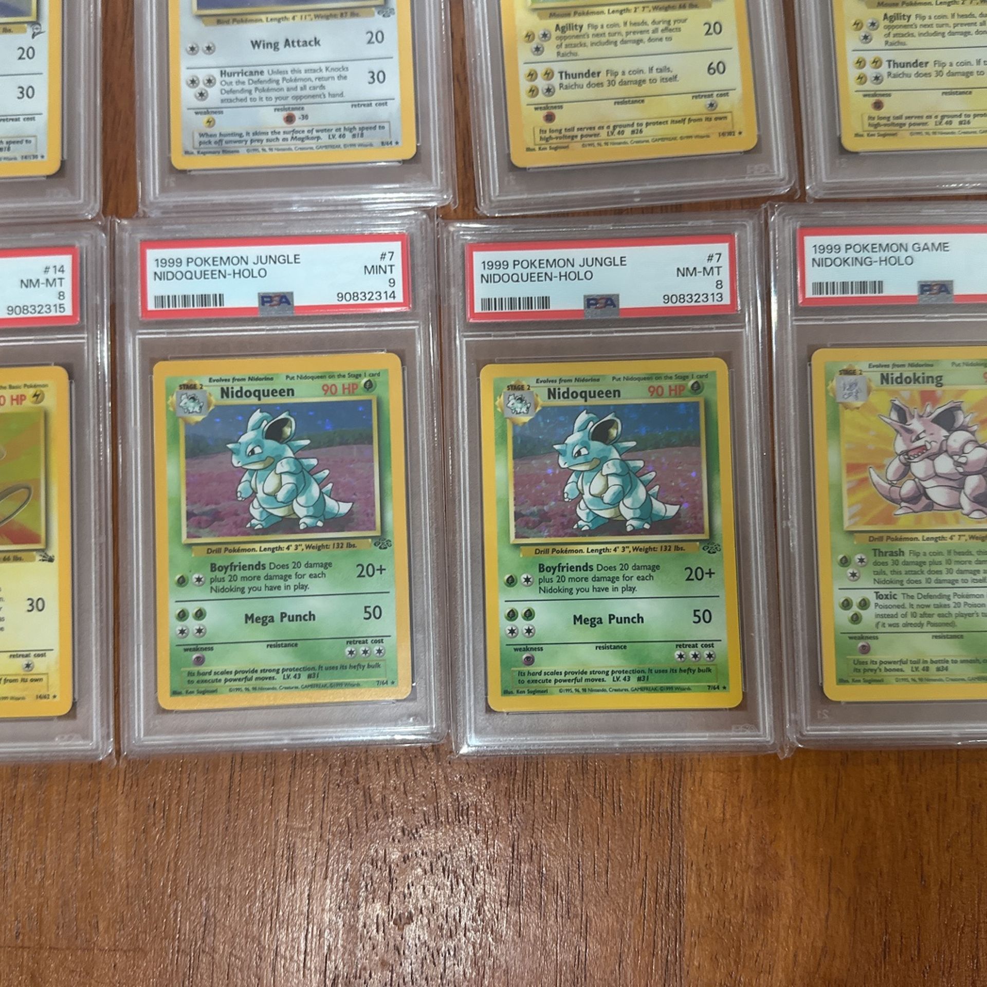Vintage PSA Graded Pokémon Cards Charizard Unlimited