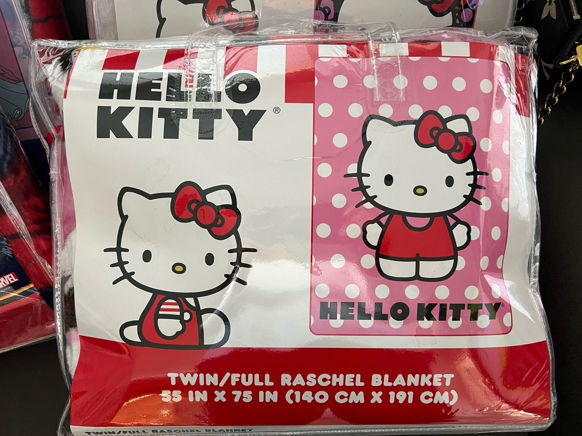 Hello Kitty Twin/Full Warm Blanket