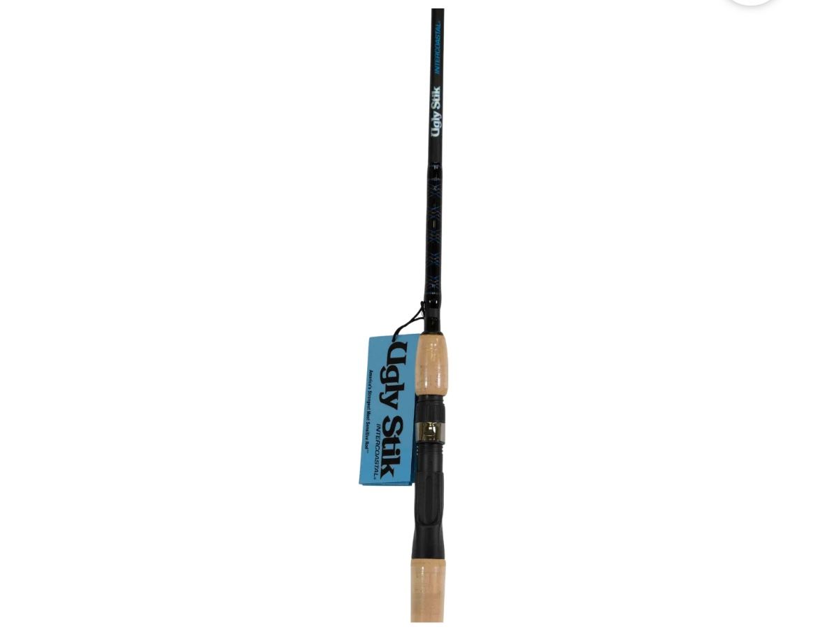 Ugly Stick Intercostal Casting Rod, 7β Medium Fishing Rod