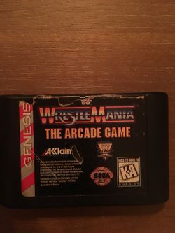 Sega genesis wrestle mania