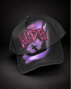 Bélica RUDE Hat – Black & Purple Streetwear Cap