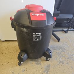 Brand new shop Vac - used once. Comes with 2 filters and all attachments.