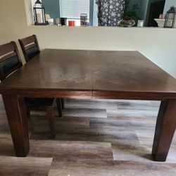 Real Wood Dining Table