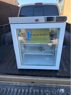 New ABS American Bio Tech supply mini refrigerator commercial asking $650 thanks