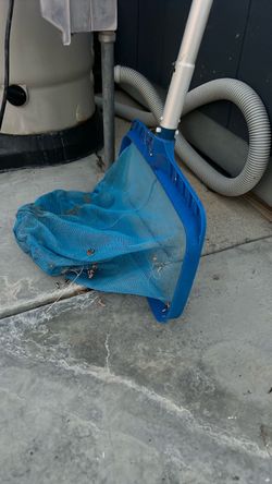 Pool Leaf Rake with Telescoping Pole