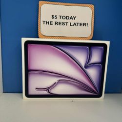 Apple iPad Air 11" M3 Brand New - Pay $5 and the rest later