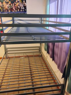 Bunk bed frame