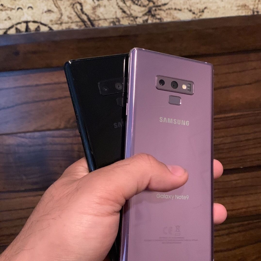Samsung Galaxy Note 9 Unlocked - Different colors available 🌈