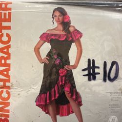 Costume Flirty Flamenco Adult Small