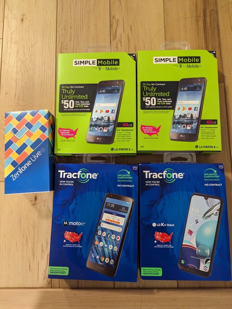 5 New Phones