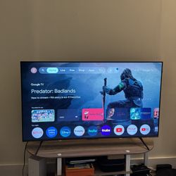 TCL 55" QLED 4K Smart TV-Bought in August 2024（original Price:489)