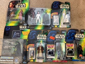 Lot of Star Wars Action Figures Toys
