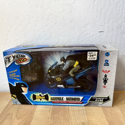 Vintage 2005 Mattel TYCO R/C Batcycle Radio Control Vehicle Toy