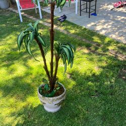 Fake Palm Plant 4 Feet Tall