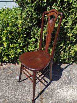 Antique Victorian High-back Vanity Chair