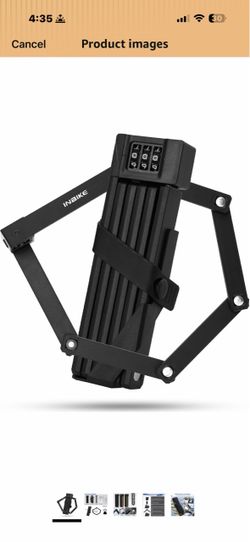 Inbike Folding Lock