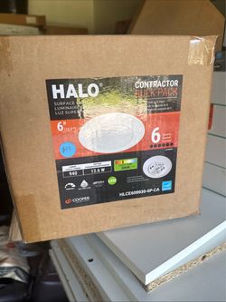 Halo 6-Pack 6" LED Surface Light Contractor Pack