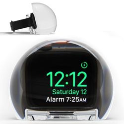 NightWatch Magnifying Clock Dock for Apple Watch