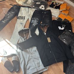 Burberry Zipups/Amiri Pants/Clothing/Shoes