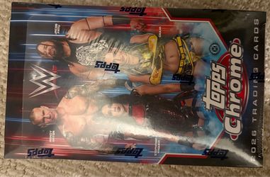 WWE Topps Chrome Hobby Box