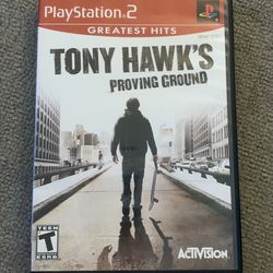 Tony Hawks Proving Ground With Manual Ps2 Game 