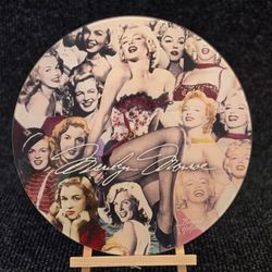 Vintage Marilyn Monroe Collage Clock