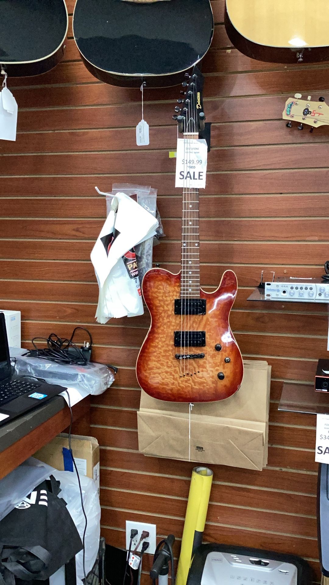 Deltatone Electric Guitar
