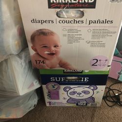 Diapers Size 1 192 And 2 35 Each