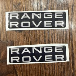 (2) Range Rover Emblems For Weathertech Floormats