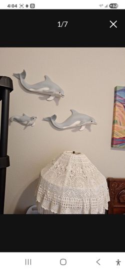 Dolphins Ceramic 1996 USA RARE excellent condition no chips no cracks!