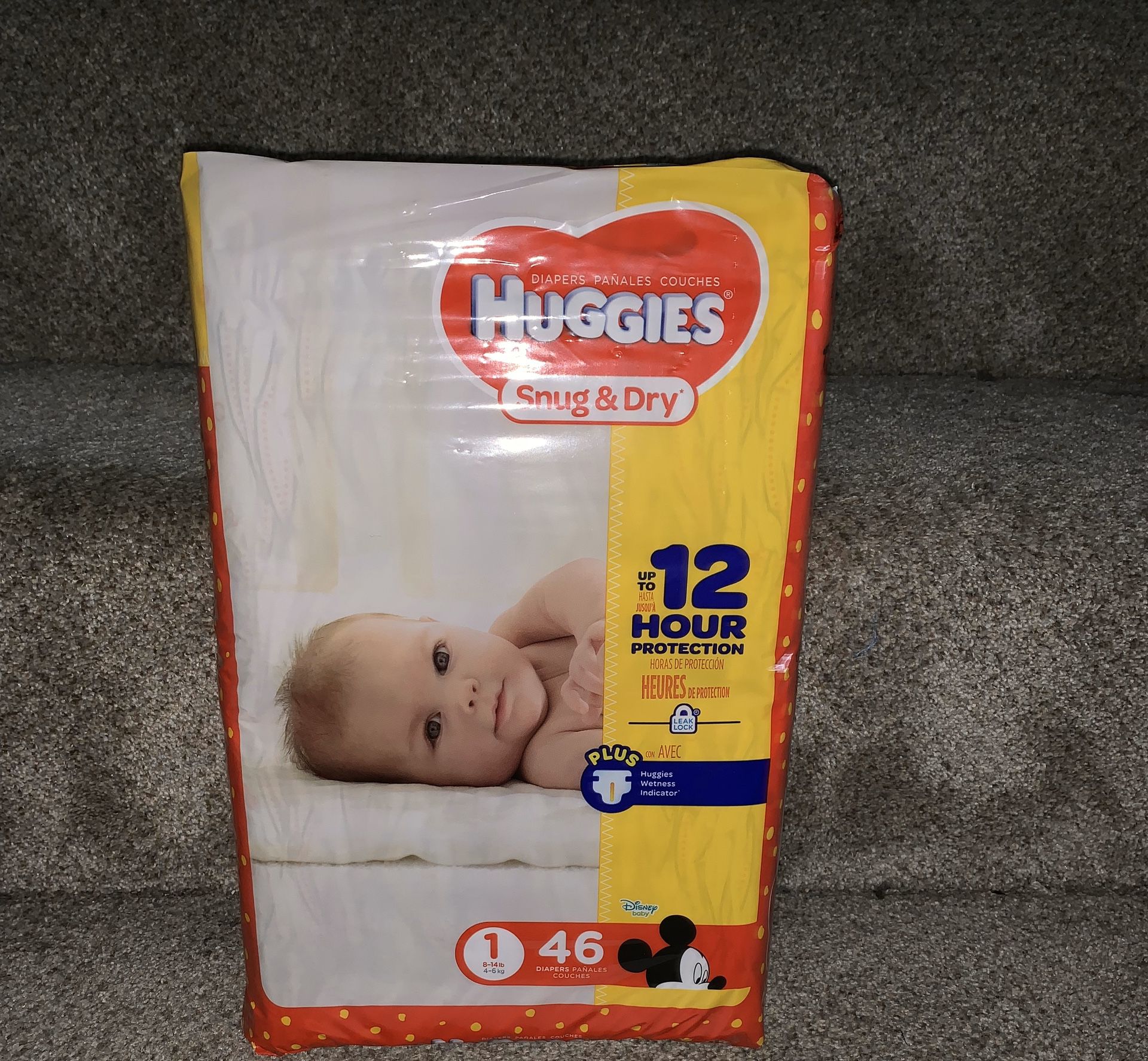 Huggies diapers sz 1