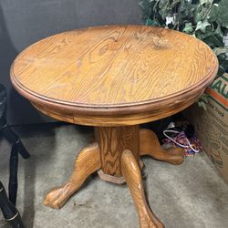 Solid Wood Side Table
